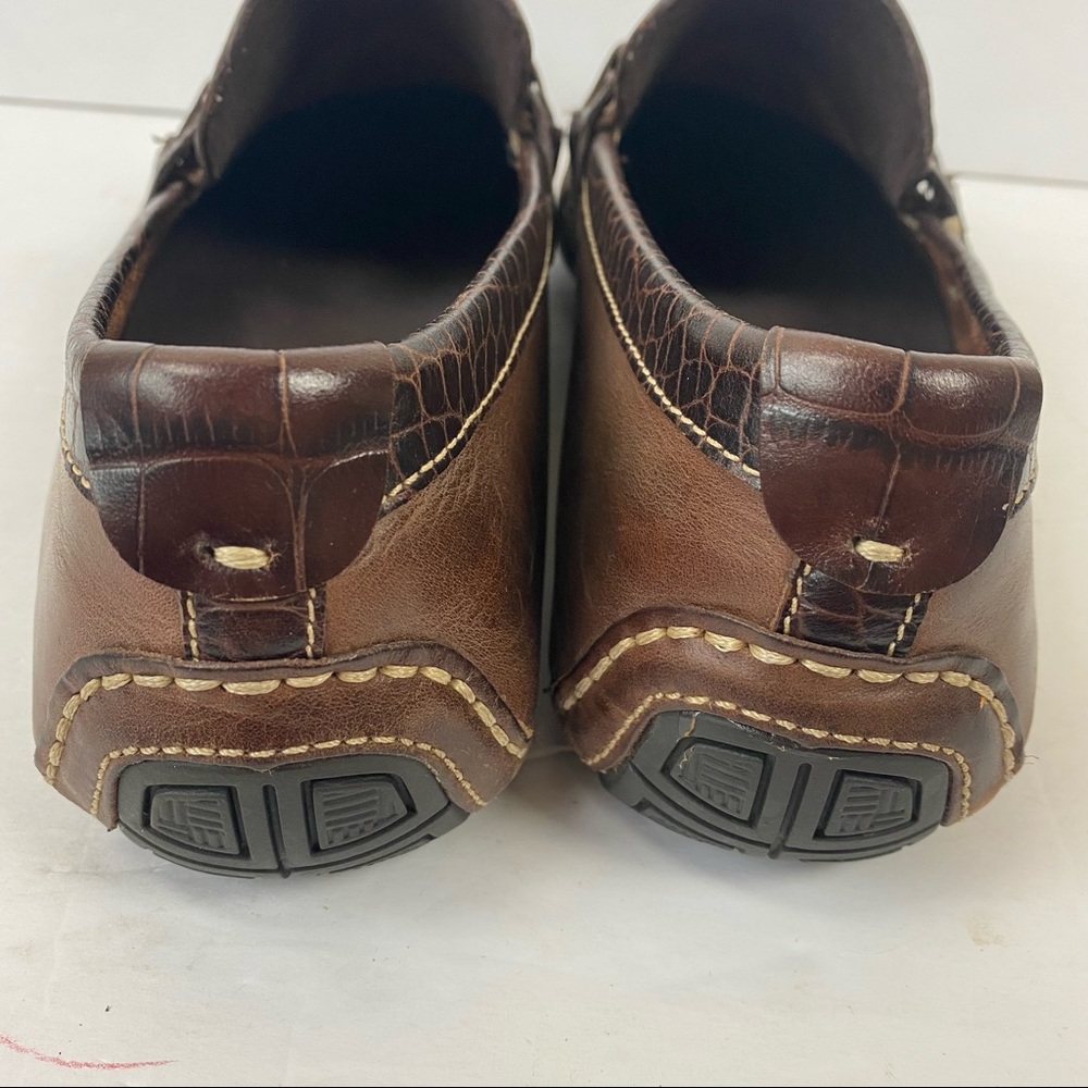 Cole Haan Venetian Loafer Men's 10 M French Roast Brown Loafers Buckle C11396 - Picture 8 of 13